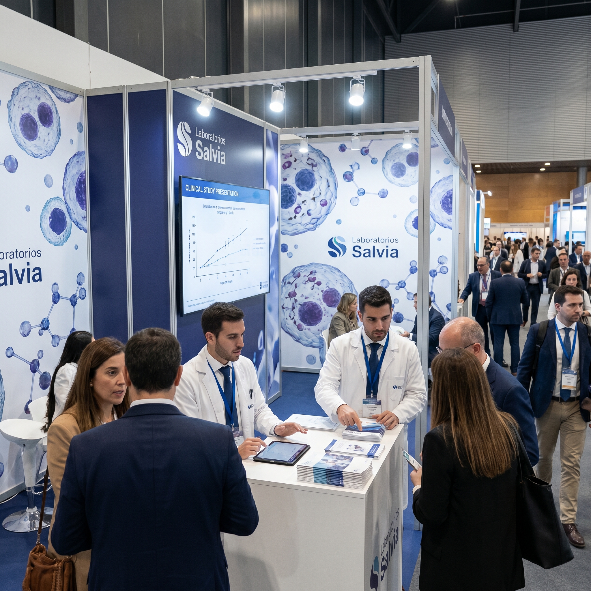 Laboratorios Salvia — stand para congreso